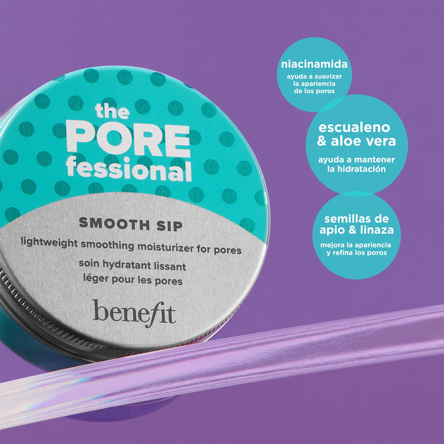 SMOOTH SIP MOISTURIZER (CREMA FACIAL LIGERA QUE HIDRATA Y SUAVIZA LOS POROS)